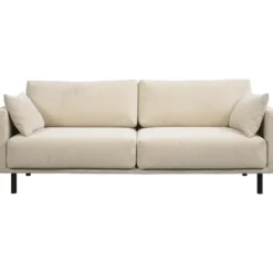 Bank Siem 3-zits - stof Egon - beige