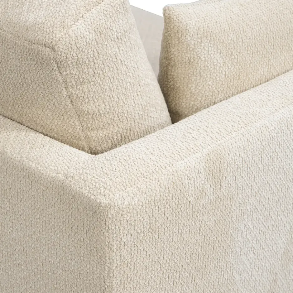 Bank Siem 3-zits - stof Egon - beige