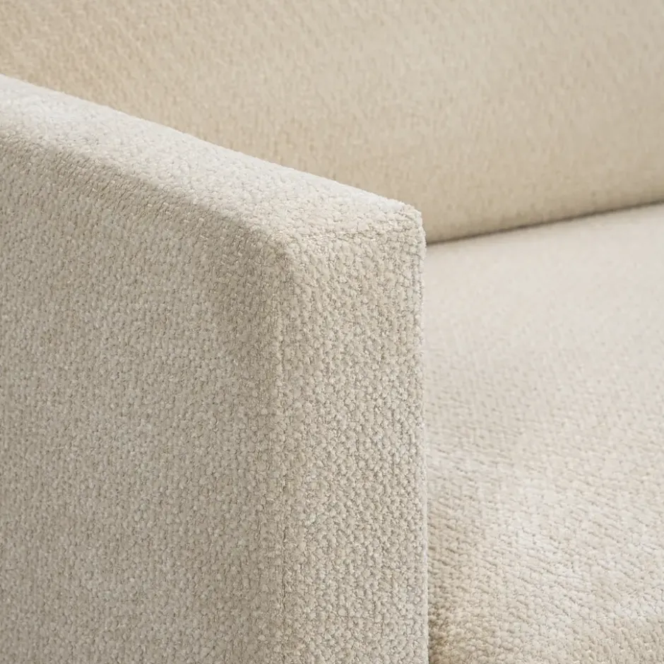 Bank Siem 3-zits - stof Egon - beige