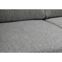 Bank Tom met chaise longue rechts - Monza - grijs