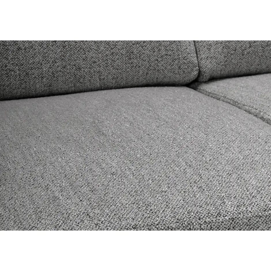 Bank Tom met chaise longue rechts - Monza - grijs