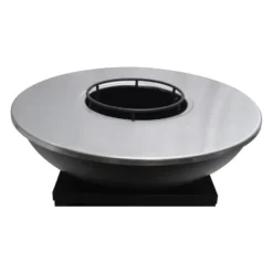 Barbecue CORVERA - 81 cmx81 cmx96.1 cm - Zwart Metaal