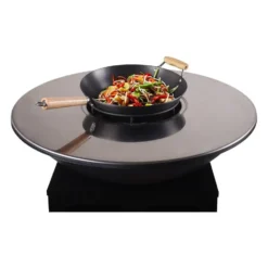 Barbecue CORVERA - 81 cmx81 cmx96.1 cm - Zwart Metaal