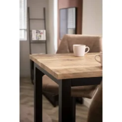 Barkruk Jesse - verstelbaar - cognac