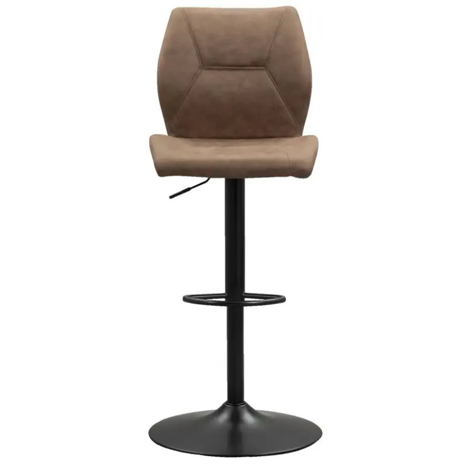 Barkruk Jesse - verstelbaar - cognac