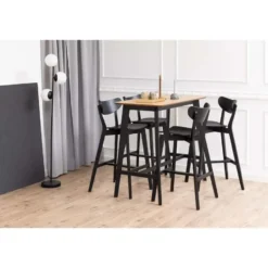 Bartafel - Eiken Veneer - 120x60x105cm - Maughold