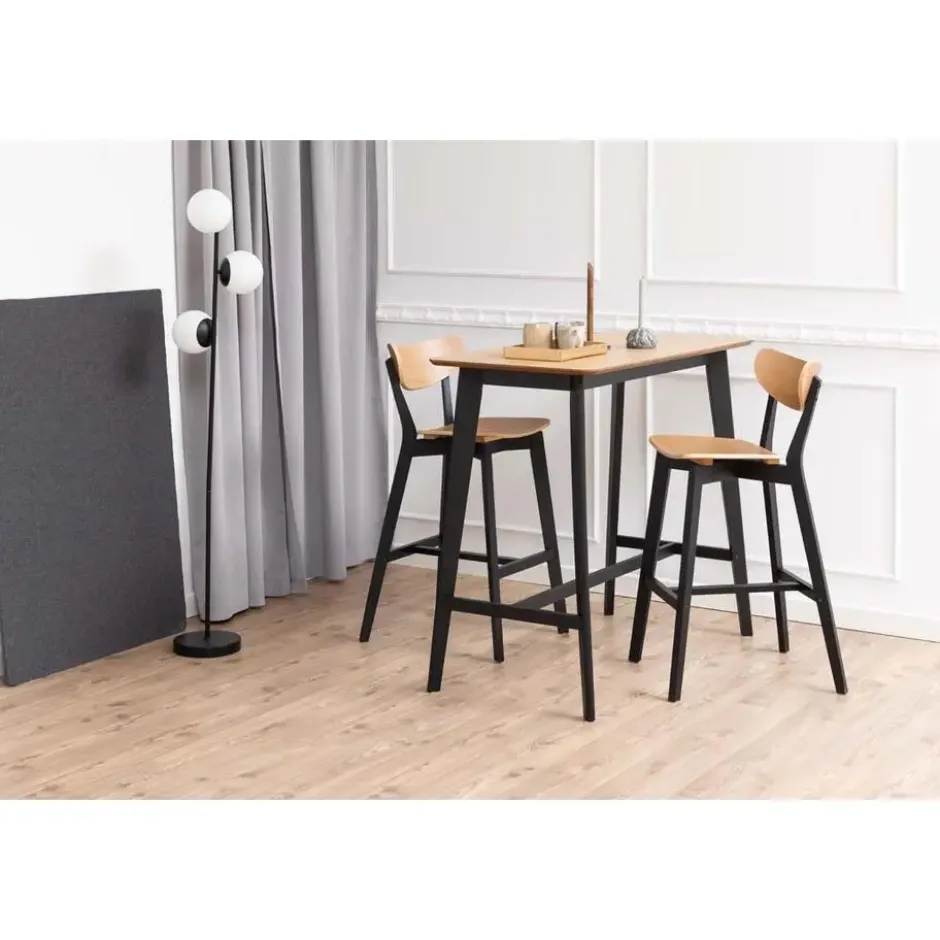 Bartafel - Eiken Veneer - 120x60x105cm - Maughold