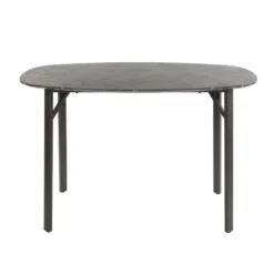 Bartafel Keramieklook - 140x75x92cm - Deens Ovaal