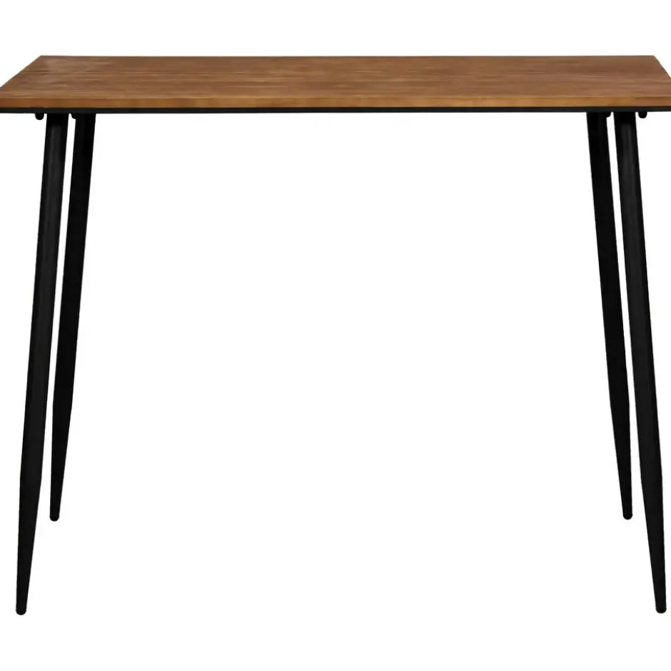 Bartafel Milo - zwart/naturel - 92x120x70 cm