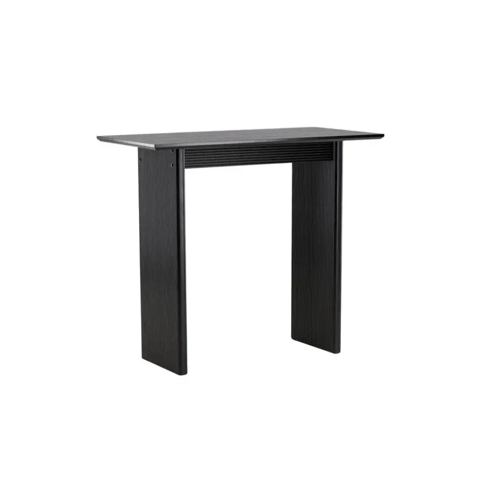 Bartafel Zwart Hout - 120x60x105cm - Vail