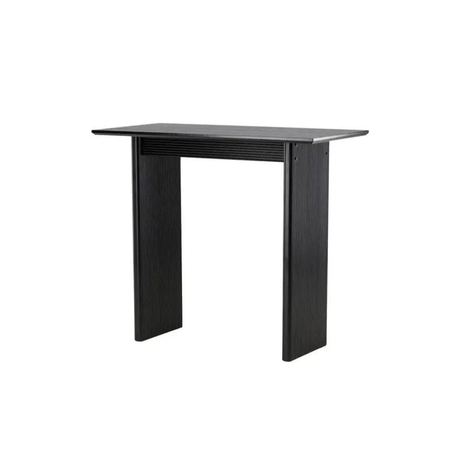 Bartafel Zwart Hout - 120x60x105cm - Vail
