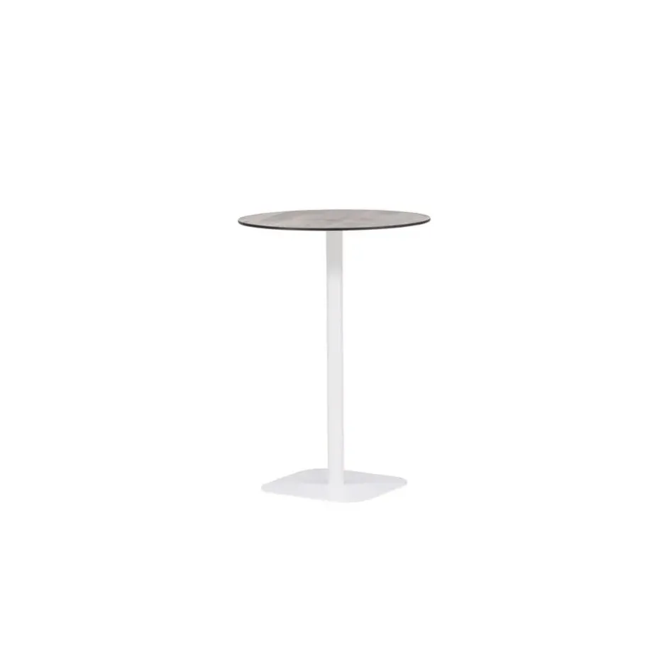 Bartafel Zwart Kunststof - 70x70x100cm - Milano