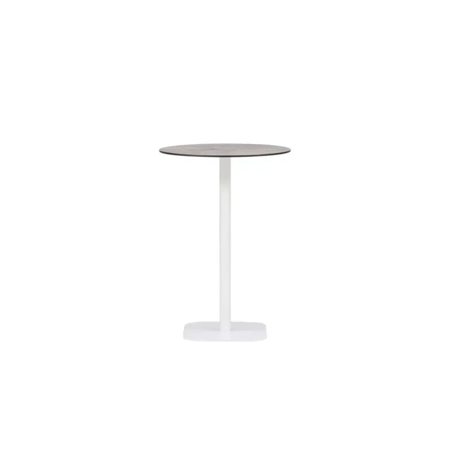 Bartafel Zwart Kunststof - 70x70x100cm - Milano