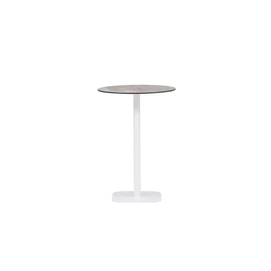 Bartafel Zwart Kunststof - 70x70x100cm - Milano