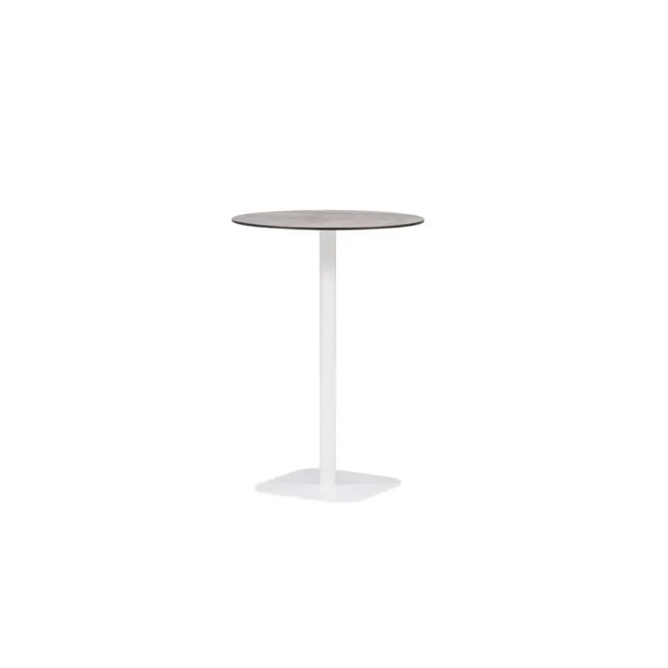Bartafel Zwart Kunststof - 70x70x100cm - Milano
