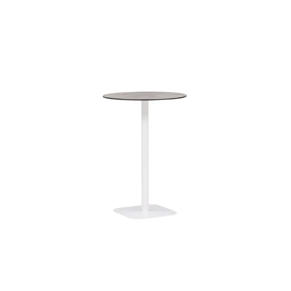 Bartafel Zwart Kunststof - 70x70x100cm - Milano