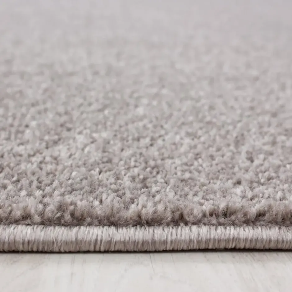 Basics Effen Vloerkleed Beige Laagpolig - 140x200 CM