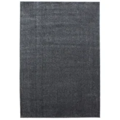 Basics Effen Vloerkleed Grijs Laagpolig - 160x230 CM
