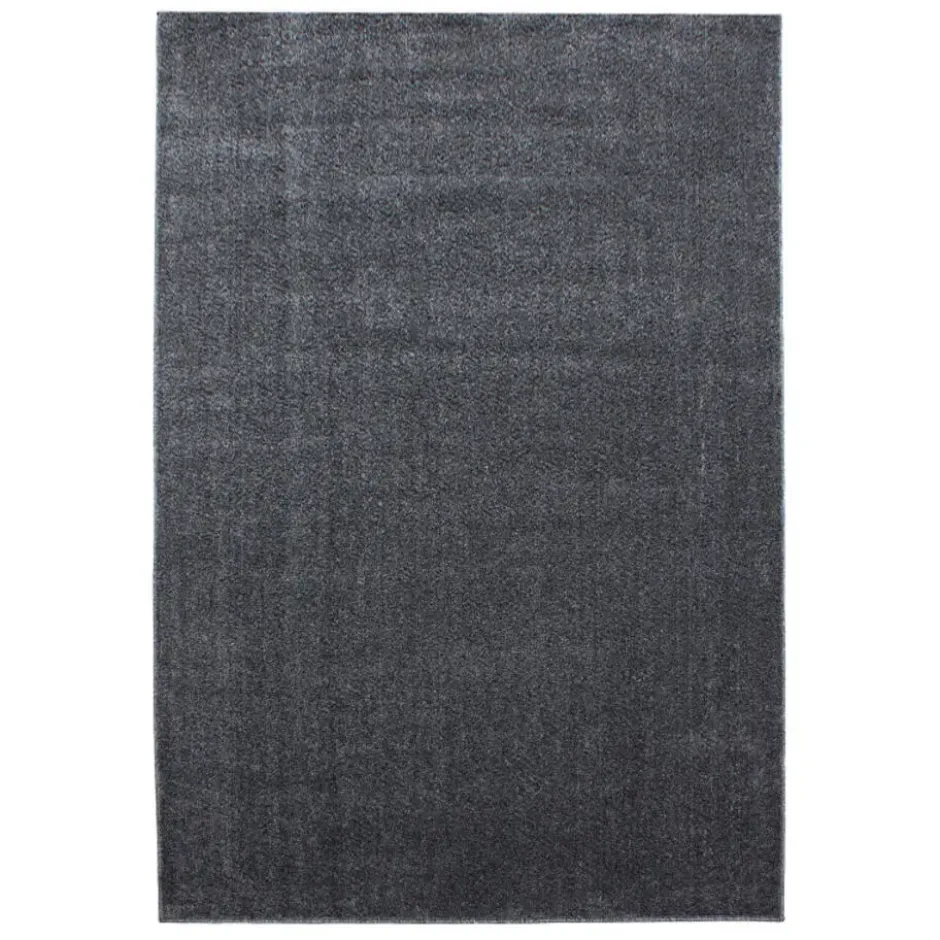 Basics Effen Vloerkleed Grijs Laagpolig - 160x230 CM