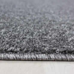 Basics Effen Vloerkleed Grijs Laagpolig - 160x230 CM