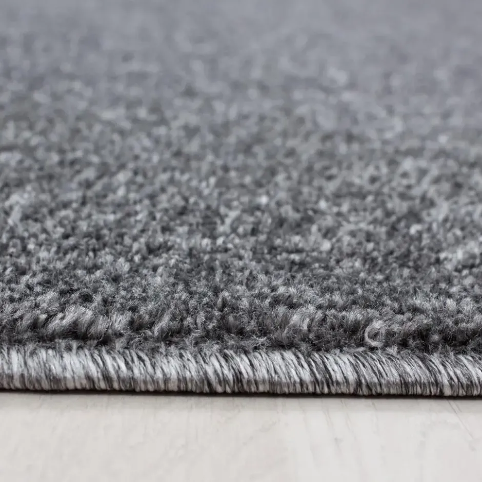 Basics Effen Vloerkleed Grijs Laagpolig - 160x230 CM