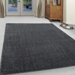 Basics Effen Vloerkleed Grijs Laagpolig - 200x290 CM