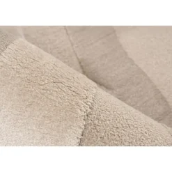 Batucci Vloerkleed Bergamo - Laagpolig golven - Beige 80x150 cm
