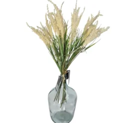 BD Kunstbloem Pluimgras - losse steel/tak - creme - 62 cm