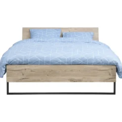 Bed Dex - eikenkleur - 180x200 cm