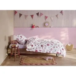 Beddinghouse Kids Sweethearts dekbedovertrek - 120x150 - Multi