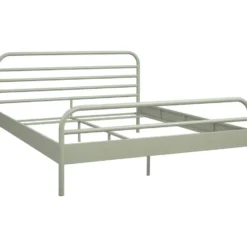 Bed Jada metaal - groen - 160x200 cm