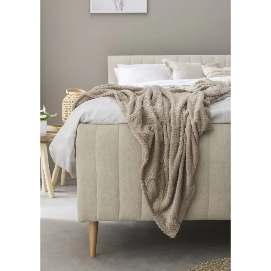 Bed Lieke - ecru - 120x200 cm