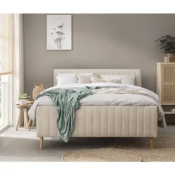 Bed Lieke - ecru - 140x200 cm