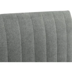 Bed Lieke - grijs/groen - 140x200 cm