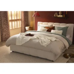 Bed Maudy - ecru - 180x200 cm
