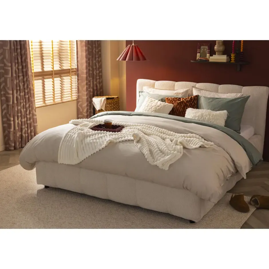 Bed Maudy - ecru - 140x200 cm