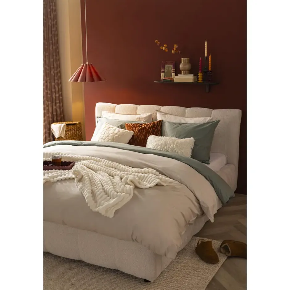 Bed Maudy - ecru - 140x200 cm