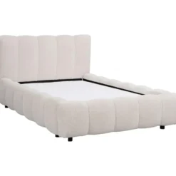 Bed Maudy met opbergruimte - ecru - 120x200 cm