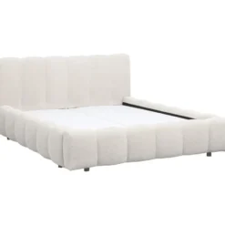 Bed Maudy met opbergruimte - ecru - 140x200 cm