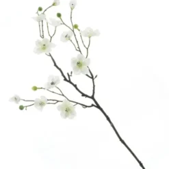 Bellatio Design Kunstbloem appelbloesem Kyoto - 56 cm - wit