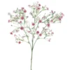 Bellatio Design Kunstbloem Gipskruid - 45 cm - roze - Gypsophila