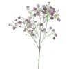 Bellatio Design Kunstbloem Gipskruid - 45 cm - paars - Gypsophila