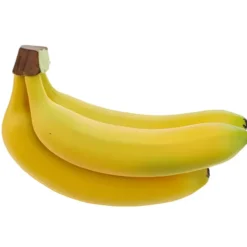 Bellatio Design Kunstfruit - banaan - 20 cm - 3x bananen - tros