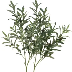 Bellatio Design Kunstplant Olijf takken - 101 cm - groen
