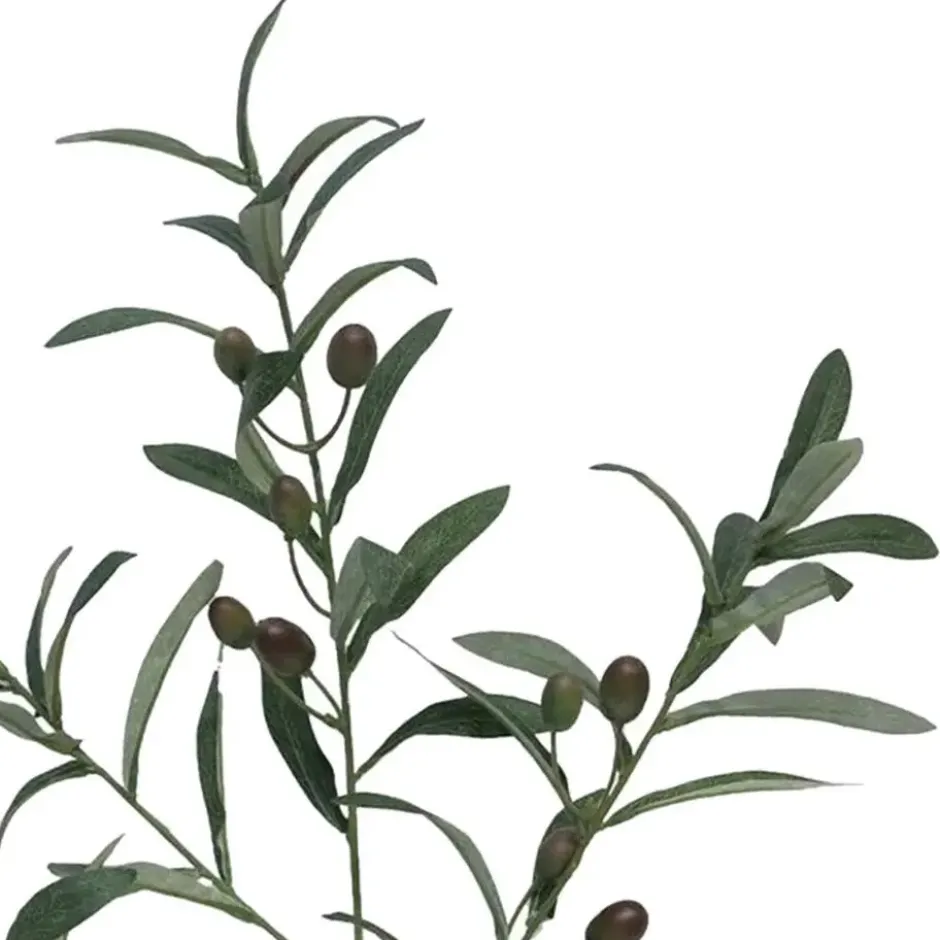Bellatio Design Kunstplant Olijf takken - 75 cm - groen