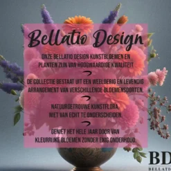 Bellatio Design Kunstplant Olijf takken - 75 cm - groen