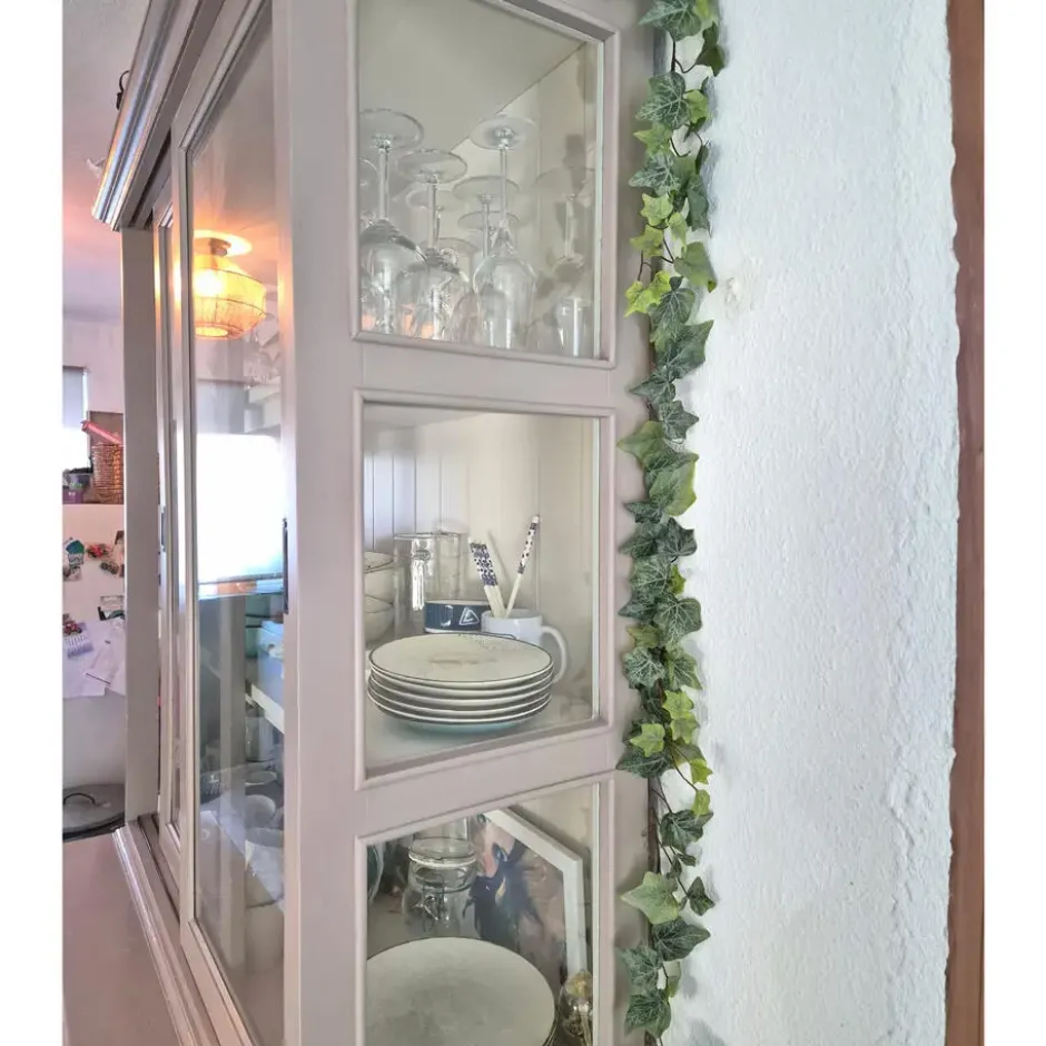 Bellatio Design kunstplant slinger - Klimop - groen - 180 cm