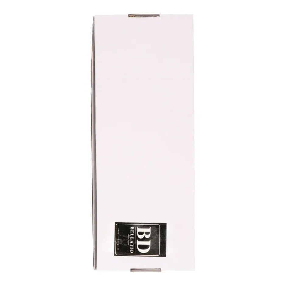 Bellatio Design Kunst tulpen boeket - 12x stuks - wit - 40 cm