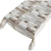 Bellatio Design tafelzeil - houten planken print - 140 x 245 cm