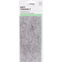 Benson Zelfklevend antikrasvilt - knipbaar - 20 x 9 cm - grijs